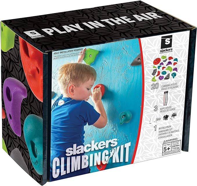 Slackers Climbing Holds Kit box