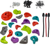 Slackers Climbing Holds Kit what's in the box