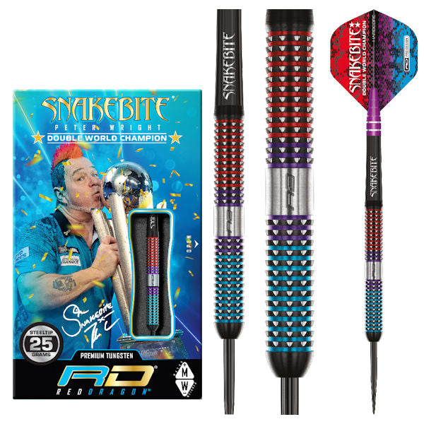 Peter Wright Spirit 90% Tungsten close up