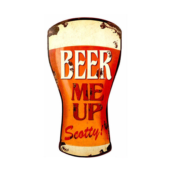 Beer Me Up Scotty! tin