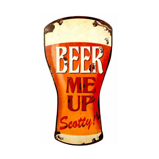 Beer Me Up Scotty! tin