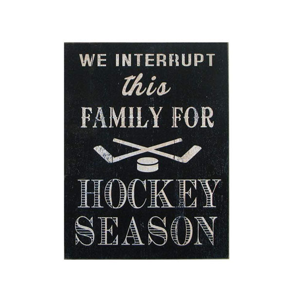 Interrupt...Hockey Season