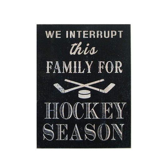 Interrupt...Hockey Season