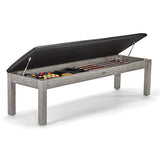 Centennial Storage Bench grey open