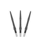 Swiss Storm Surge points set of three dart tips with CNC machined grooves and stainless steel construction