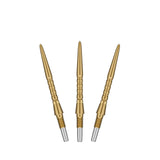 Swiss Storm Surge Points stainless steel dart tips with CNC machined grooves and patented locking system for quick changes