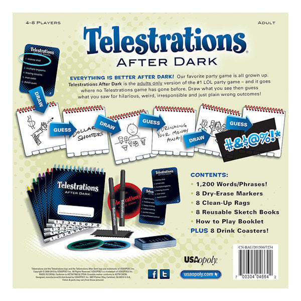 Telestrations® 8 Player - After Dark