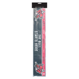 Oche Throw Line with red bull design and text 'The Bull Starts Here' on a black background packaging