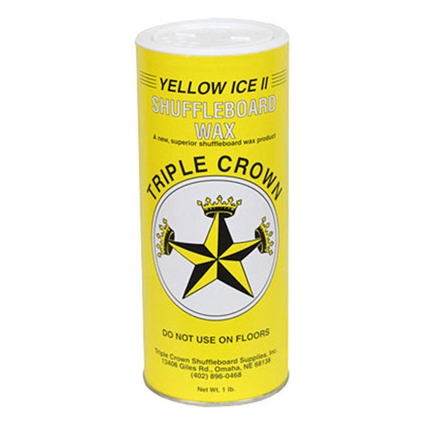 Triple Crown Shuffleboard Wax yellow ice II
