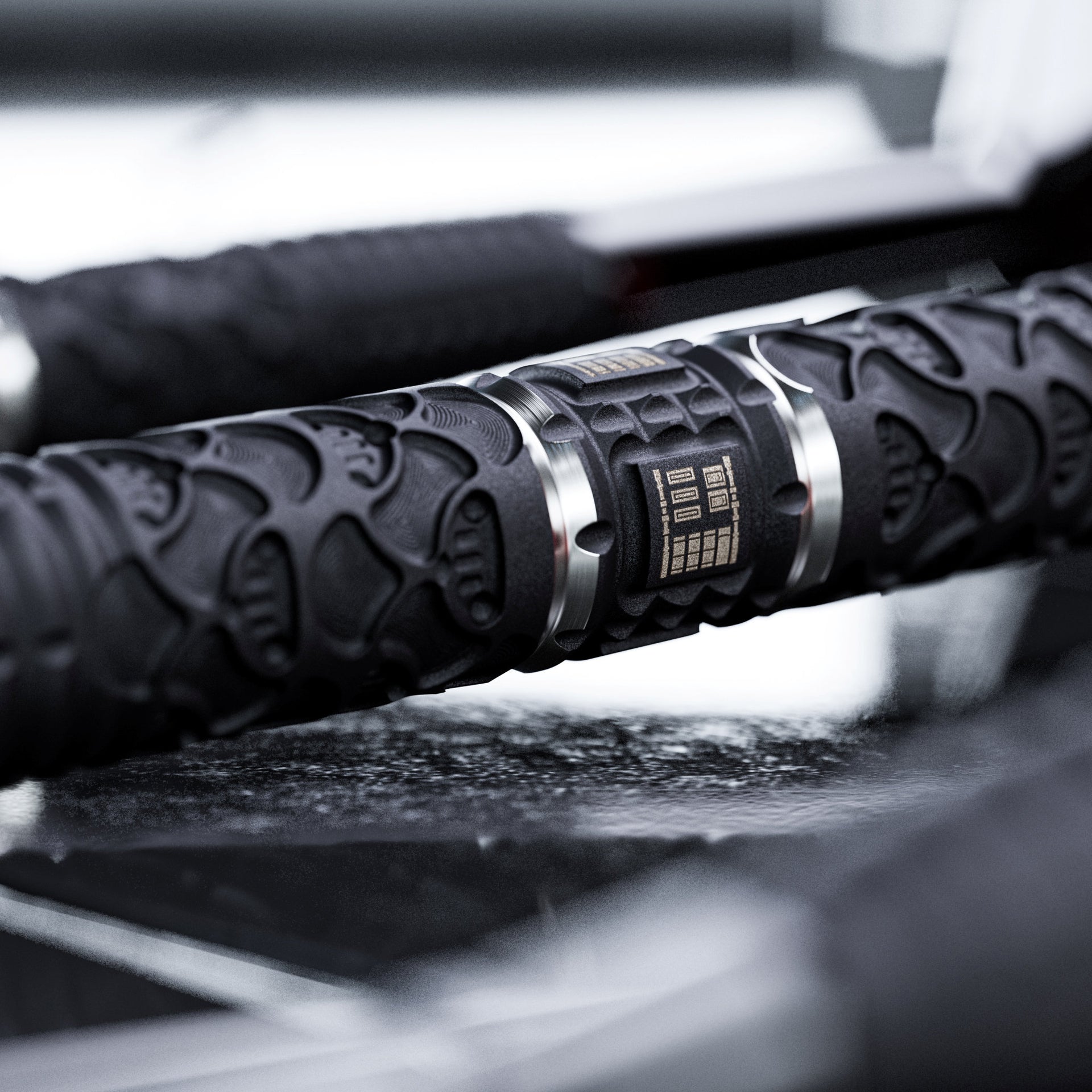 STAR WARS™ Darth Vader 95% SP Darts close up of details of darth vader helmet in the barrel design