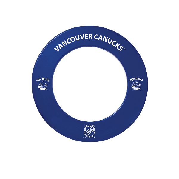 Vancouver Canucks NHL Team Surround dartboard protector ring