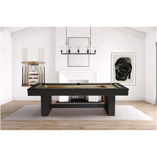 Vancouver Pool Table by American Heritage black ash table
