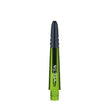 Vecta Nylon Shafts showing tour calibre composite design with polycarbonate body and aluminium alloy tips, 3-pack display