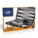 15" Backgammon Solid Black by WE