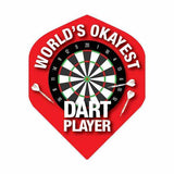 BD Exclusive Flights tough durable standard size 100 Micron darts flights set of 3
