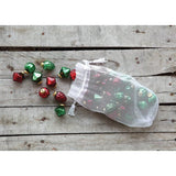 Mercury Glass 1" Ornaments in Organza Bag
