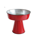 Distressed Decorative Metal Pedestals