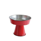 Distressed Decorative Metal Pedestals