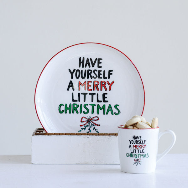 Have Yourself Merry Christmas Plate