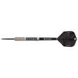 Datadart Zelos 95% Tungsten Darts with a silver tip on a white background