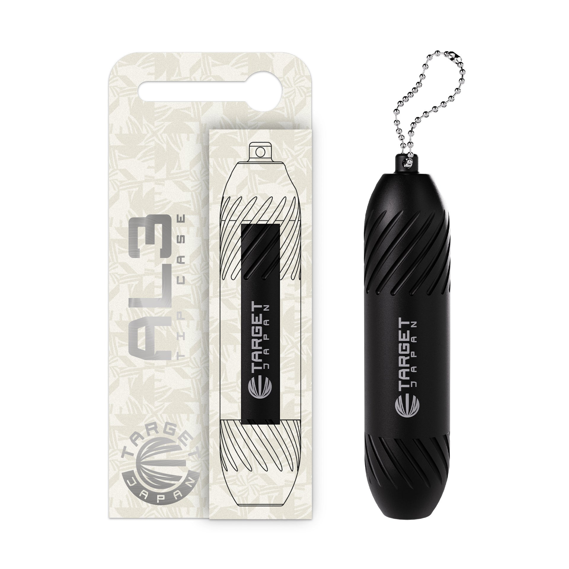 Black Swiss Point AL3 Multi-Function Case with packaging on a white background
