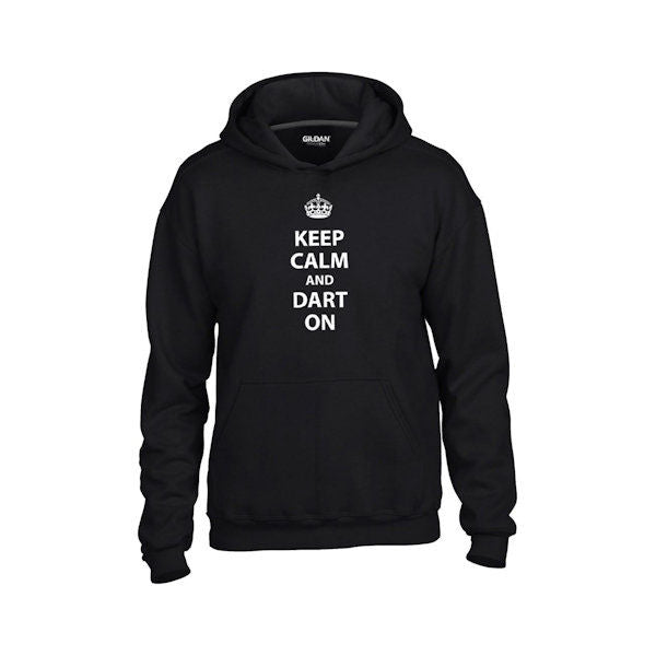 Keep Calm and Dart On™ Youth Hoodies