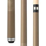 C Series Matte Paint Players Cue aged oak beige close up