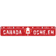 Throw Line oche with 'Canada Oche.Eh' text and a maple leaf design on a red background