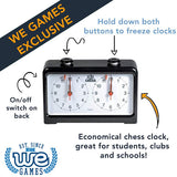 Chess Timer Analog by WE ad with some of the features of the clock