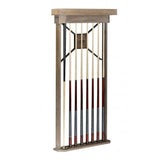 Dameron Cue Wall Rack shown with cues