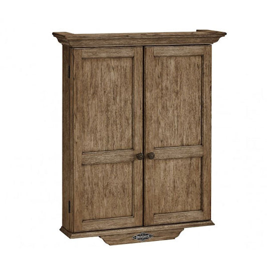Dartboard Cabinet by Brunswick rustic brown