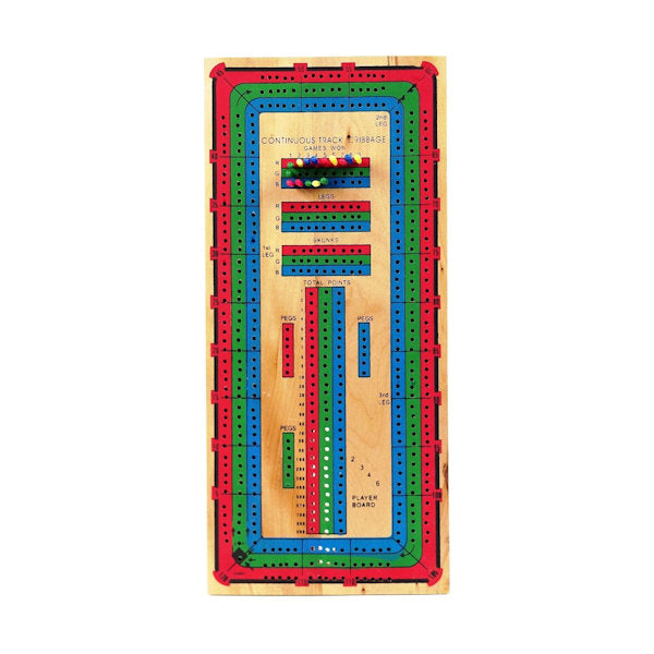 3 Track Cribbage Deluxe Color