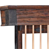 Canton Cue Wall Rack close up