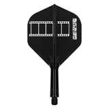 Chris Dobey 95K SP 95% Tungsten k-flex flight in black