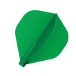 Green Fit Flight standard dart flight with durable molded design for stability and reduced deflection