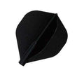 Black Fit Flight Standard dart flight with durable molded design and 42.6mm length