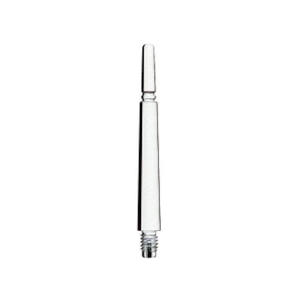 Cosmo Fit Gear Shaft made of durable polycarbonate resin with reinforced thread and top, available in multiple sizes for normal spinning darts