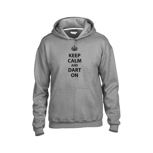 Keep Calm and Dart On™ Adult Hoodies