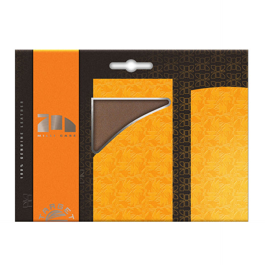 Target Milli Caramel Dart Case in orange and black packaging on white background