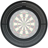 Winmau Out Chart Black Surround with dart board showing but not included