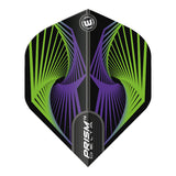 Delta Prism Standard Flights green and purple 242