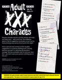 Adult XXX Charades back of box