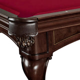 Santini Pool Table by Brunswick Billiards leg 