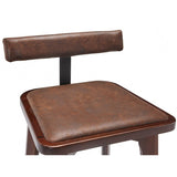 Brunswick Sao Bento Pub Table & 2 Stool Set chair close up