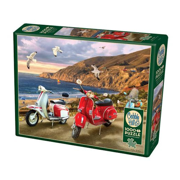 Cobble Hills Scooters (1000pc) Puzzle