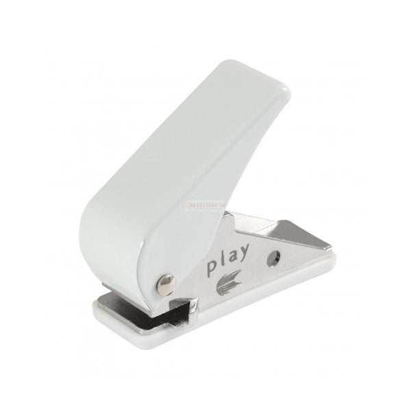 White flight punch tool for Target Slot Lock Rings on dart shafts