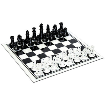Medieval Chess Set – Polystone Pieces with a Wooden Board 15 in. – Wood  Expressions
